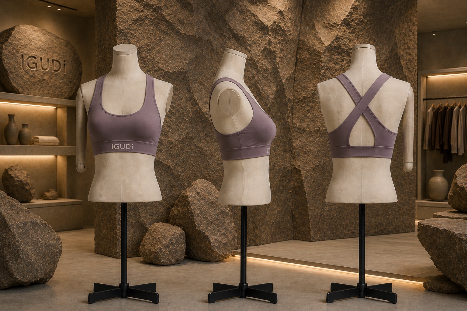 IGUDi Strappy Sports Bra